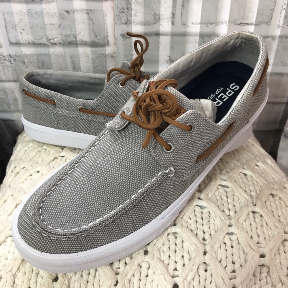 ALREADY SOLD: Men’s Grey Sperry Boat Shoes US 10